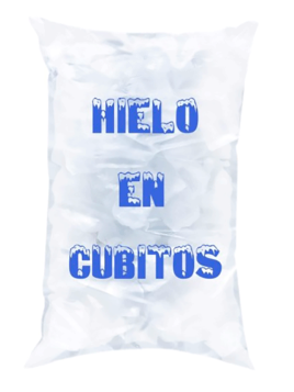 Hielo en cubitos bolsa 2 kg