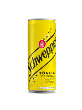 Schweppes tónica original...