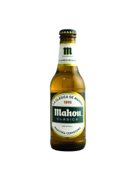 Cerveza Mahou botellín 25 cl