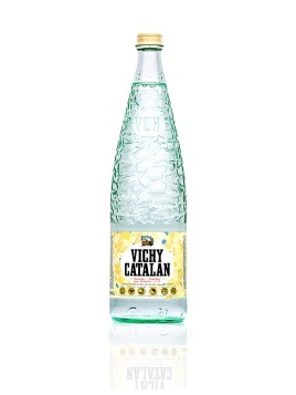 Agua mineral con gas Vichy...